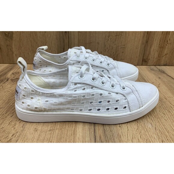 Koolaburra By UGG Kellen Shoes Women's 7.5 Off White Casual Low Sneakers 1097329 - Picture 2 of 16